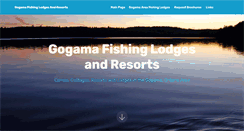 Desktop Screenshot of gogamafishing.com
